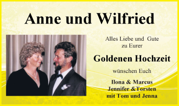 Hochzeitsanzeige von Anne  von NWZ