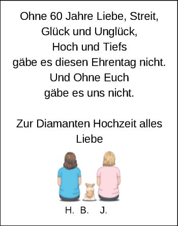 Hochzeitsanzeige von Heiko Labohm von NWZ