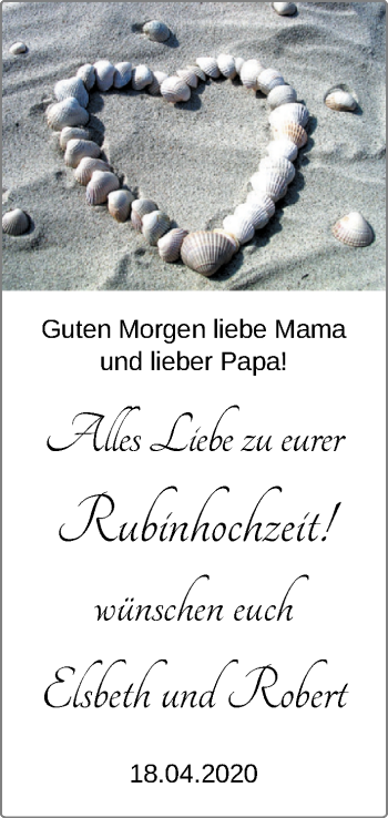Hochzeitsanzeige von Cornelia Ratjen von NWZ