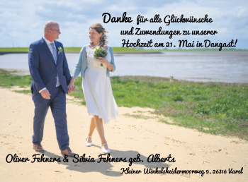 Hochzeitsanzeige von Silvia Fehners von NWZ