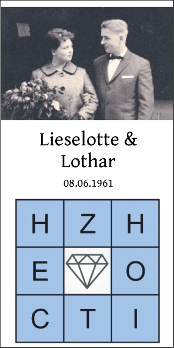 Hochzeitsanzeige von Lothar Lönnecker von NWZ