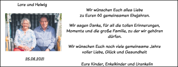 Hochzeitsanzeige von Lore Röpken von NWZ