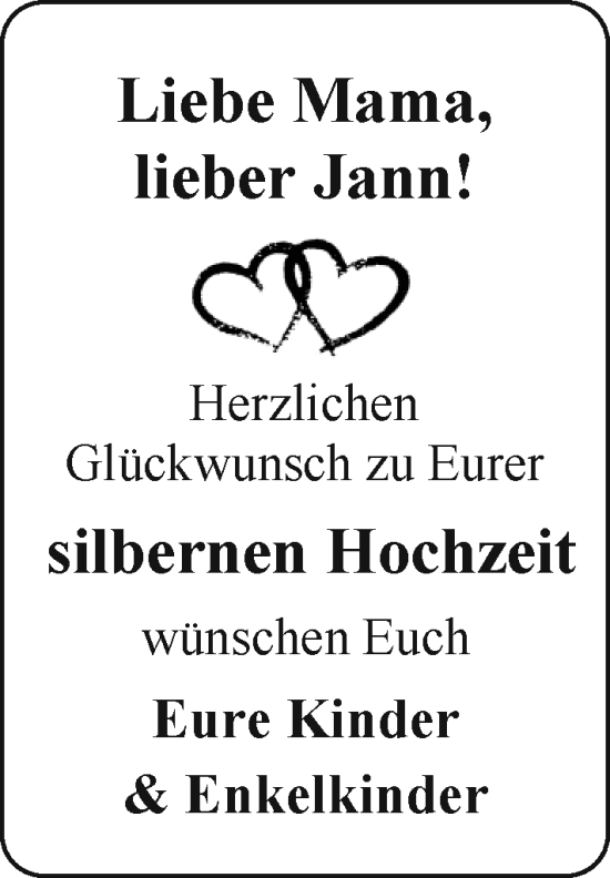 Hochzeitsanzeige von Mama  von EZ