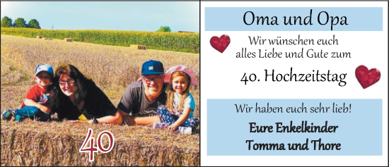Hochzeitsanzeige von Oma  von EZ
