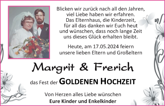 Hochzeitsanzeige von Marrgrit  von EZ