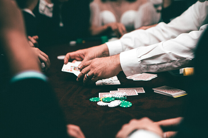 Casino-Nacht und Pokern beim JGA