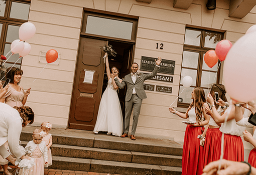 Alisa & Philipp zogen ihre Hochzeit während Corona durch