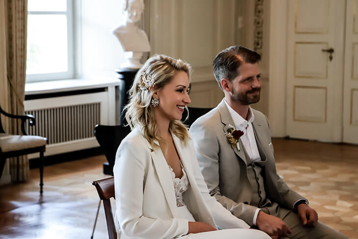 Heiraten während Corona-Zeiten im Oldenburger Schloss