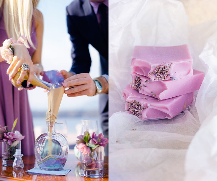 Hochzeit feiern in der Trendfarbe des Jahres: Very Peri