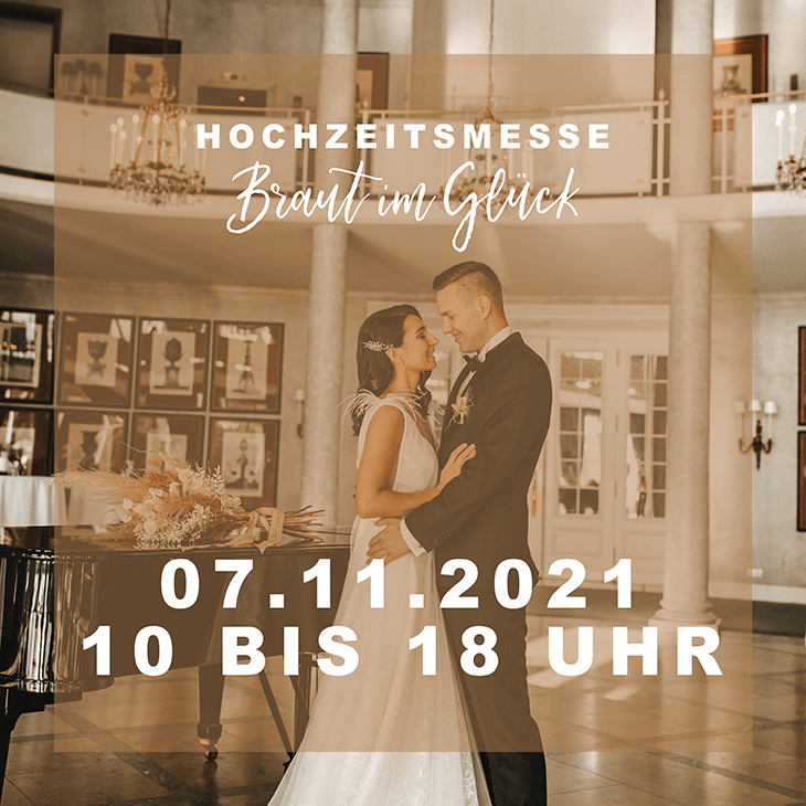 Hochzeitsmesse Braut im Glück 2021 im Parkhotel Bremen
